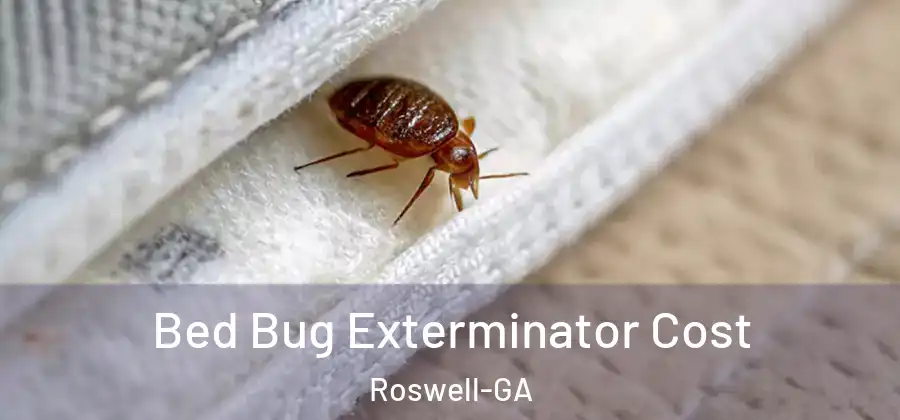 Bed Bug Exterminator Cost Roswell-GA